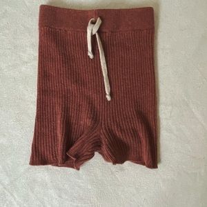 Mabli a ribbed Knot Short—18M